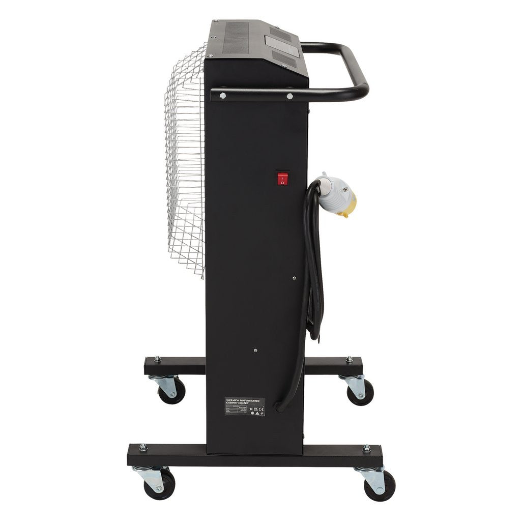 Draper 110V Infrared Cabinet Heater, 2.4kW, 8188 BTU 04746