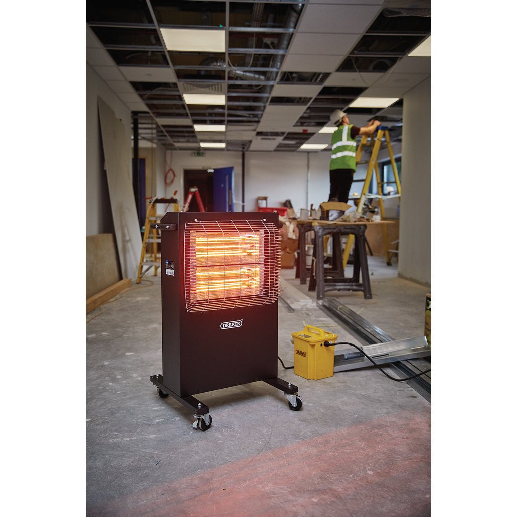 Draper 110V Infrared Cabinet Heater, 2.4kW, 8188 BTU 04746