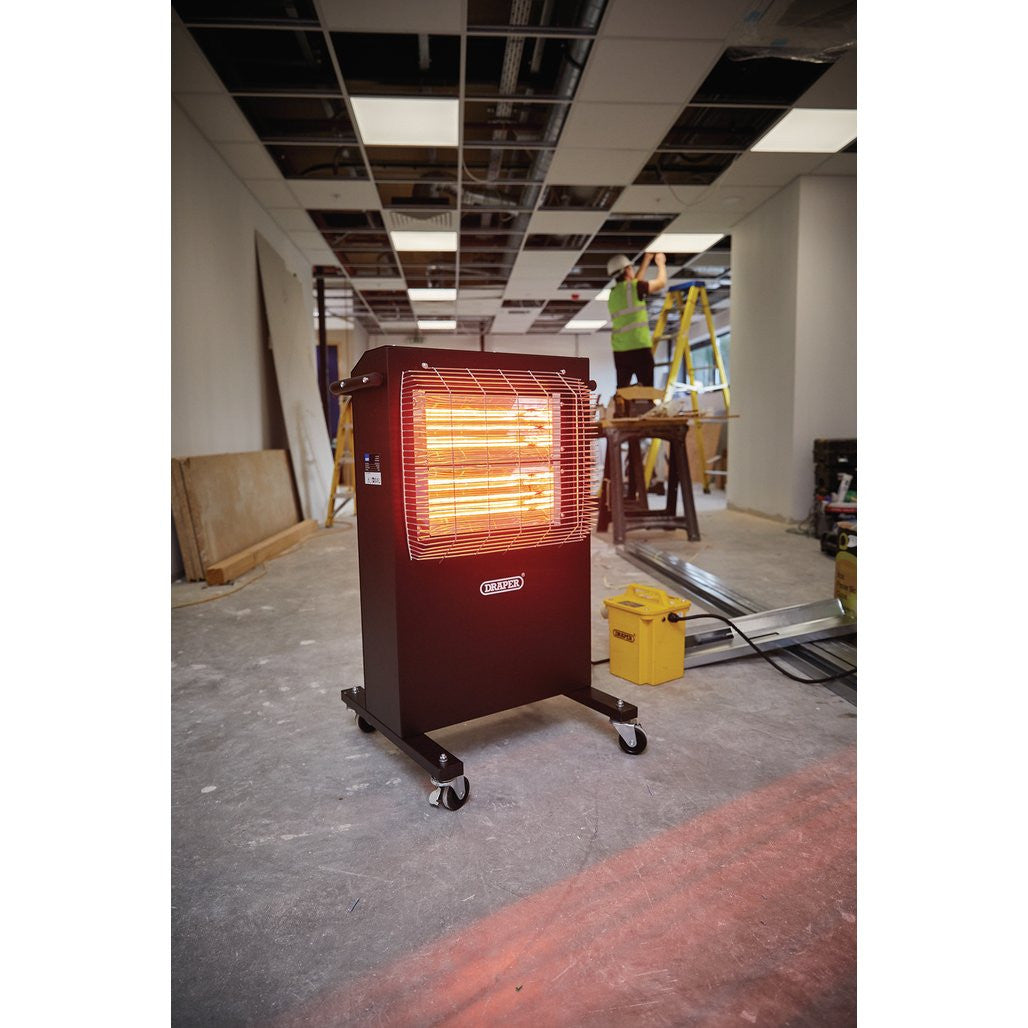 Draper 110V Infrared Cabinet Heater, 2.4kW, 8188 BTU 04746