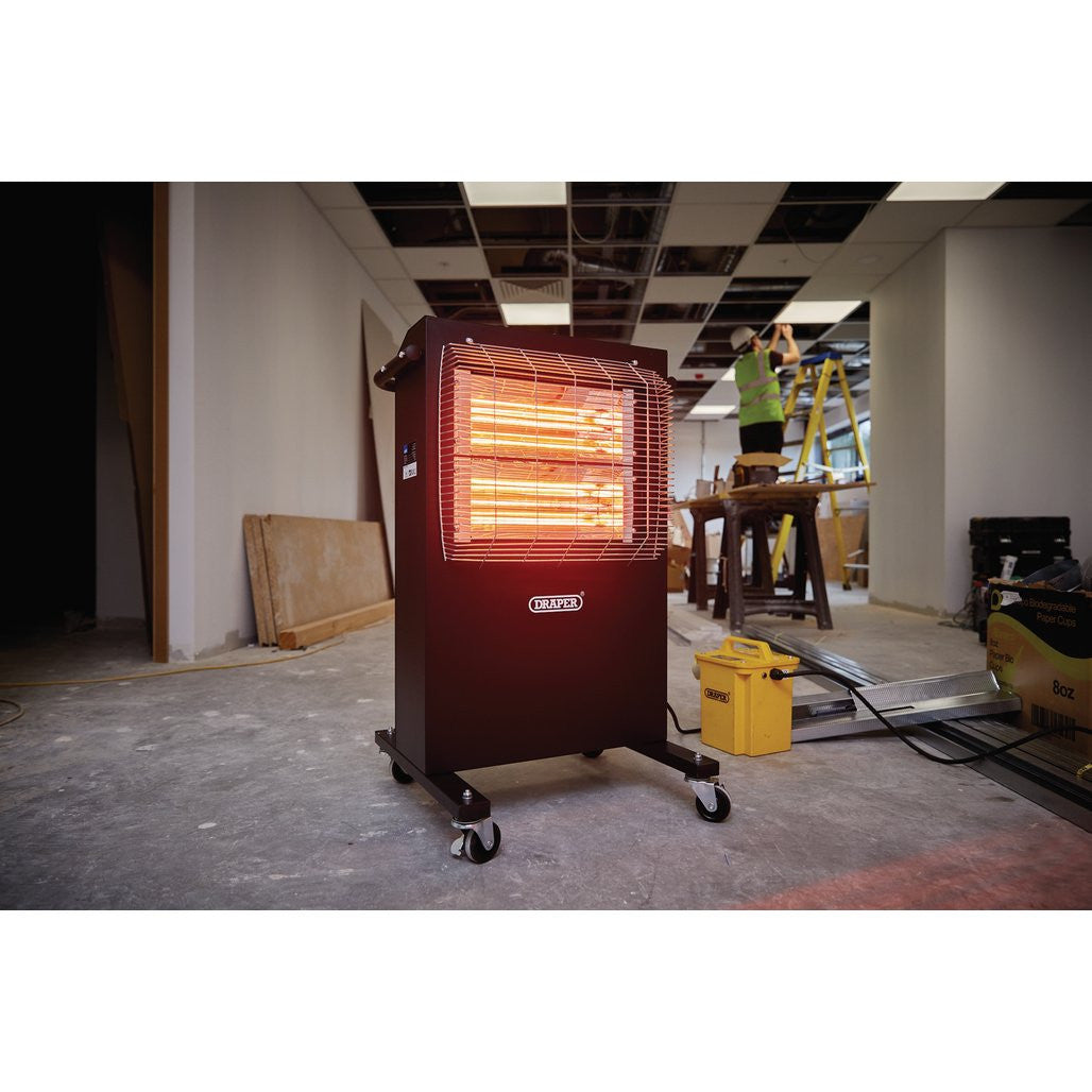 Draper 110V Infrared Cabinet Heater, 2.4kW, 8188 BTU 04746
