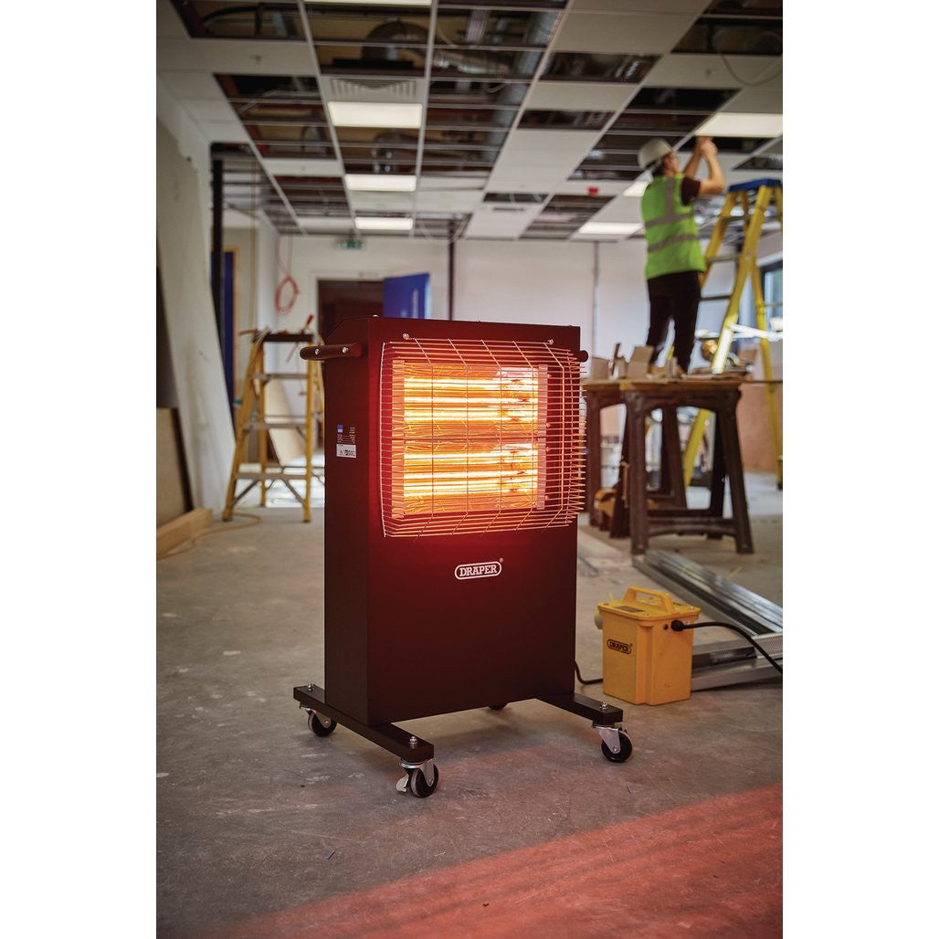 Draper 110V Infrared Cabinet Heater, 2.4kW, 8188 BTU 04746