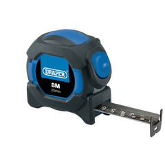 Draper Auto Lock Measuring Tape, 8m/26ft x 25mm  04771