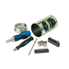 Draper Stubby Ratchet Screwdriver and Bit Set, Special Edition - Craft Brew (23 Piece)  04775