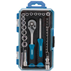 Draper Socket Set, 1/4" Sq. Dr. (35 Piece)  04777
