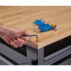 Draper Expert Metric Short Arm Ball End Hex Key Set, Colour Coded (9 Piece)  04912