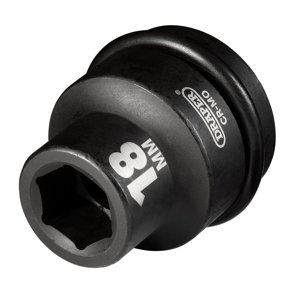 Draper Hi-TORQ® Impact Socket, 3/4" Sq. Dr., 18mm  04999