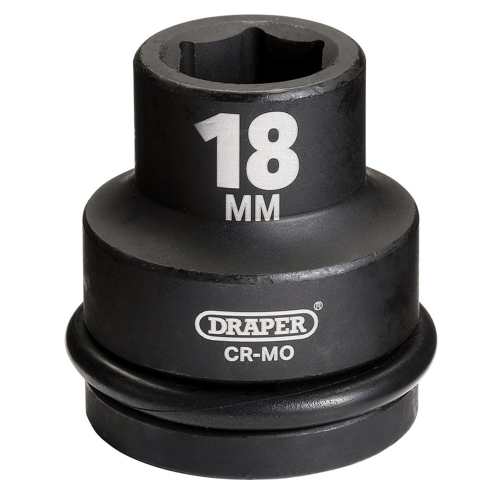 Draper Hi-TORQ® Impact Socket, 3/4" Sq. Dr., 18mm  04999