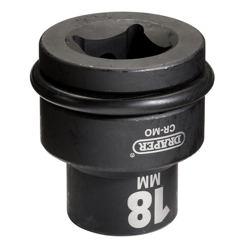 Draper Hi-TORQ® Impact Socket, 3/4" Sq. Dr., 18mm  04999