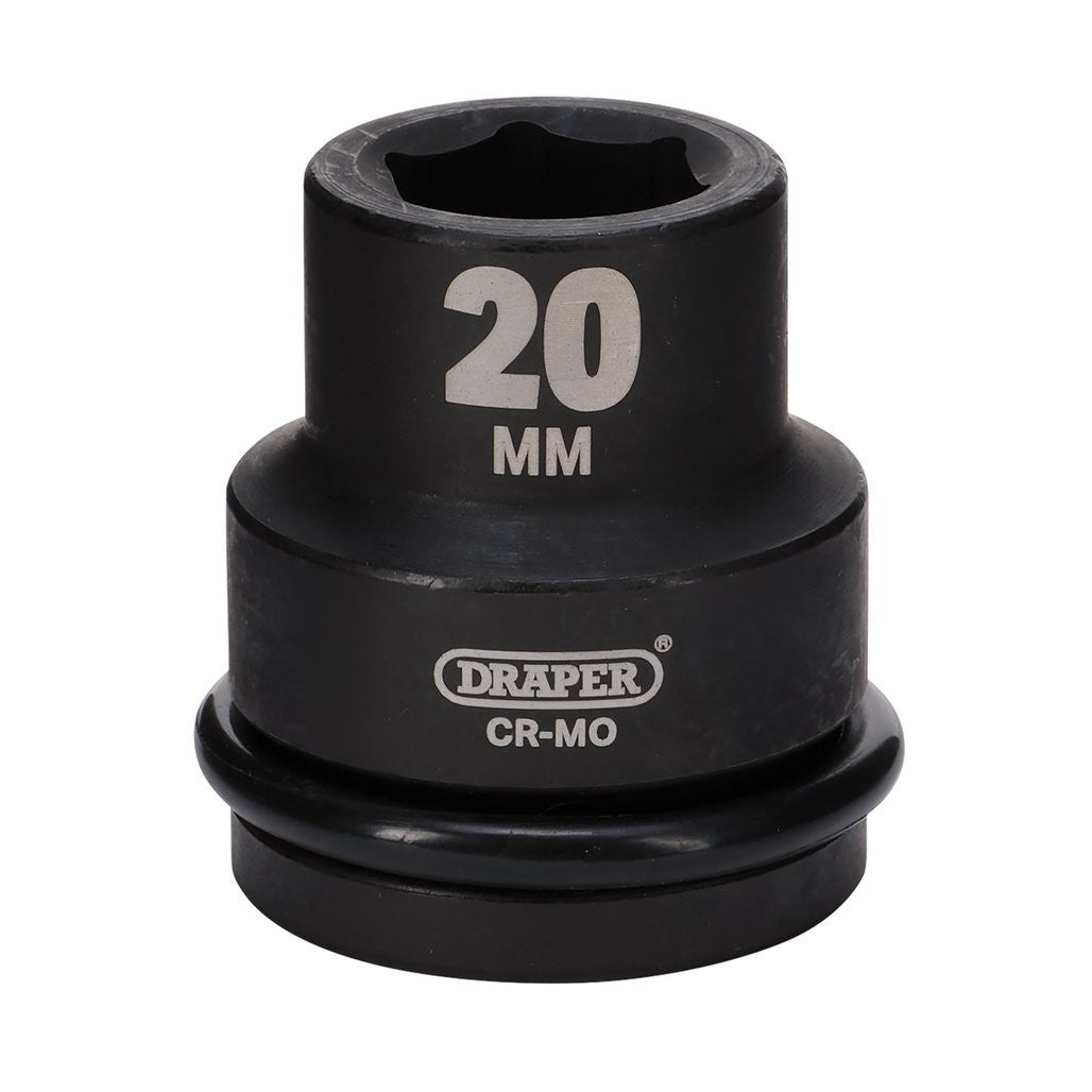 Draper Expert Hi-TORQ® Impact Socket, 3/4" Sq. Dr., 20mm  05001