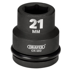 Draper Expert HI-TORQ® 6 Point Impact Socket, 3/4" Sq. Dr., 21mm  05002