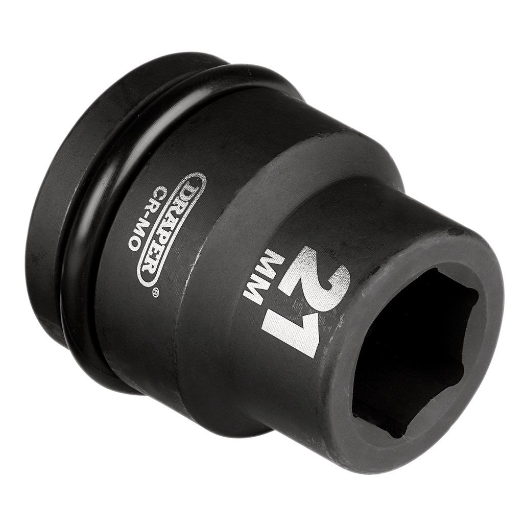 Draper Expert HI-TORQ® 6 Point Impact Socket, 3/4" Sq. Dr., 21mm  05002