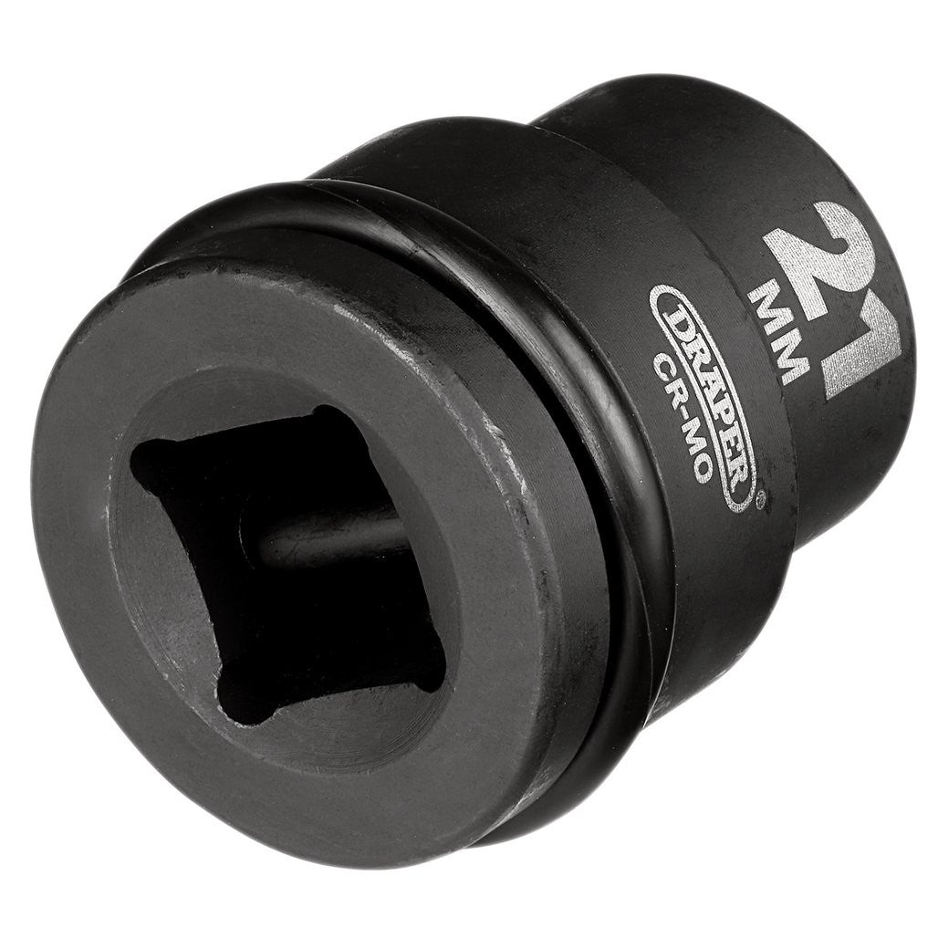 Draper Expert HI-TORQ® 6 Point Impact Socket, 3/4" Sq. Dr., 21mm  05002