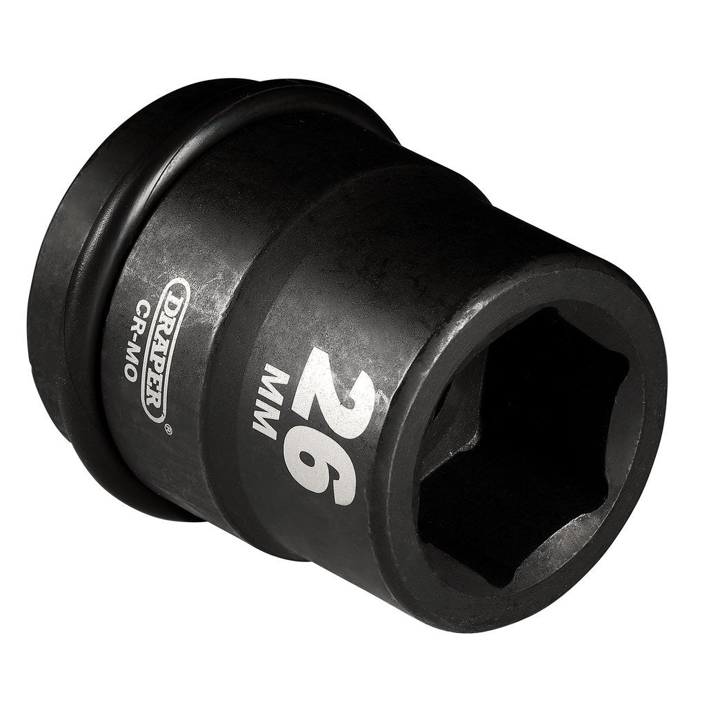 Draper Hi-TORQ® Impact Socket, 3/4" Sq. Dr., 26mm  05007