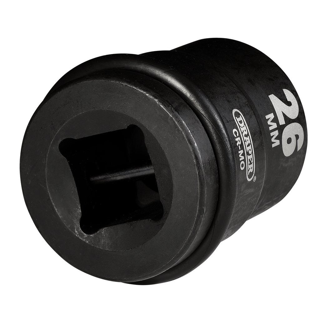 Draper Hi-TORQ® Impact Socket, 3/4" Sq. Dr., 26mm  05007