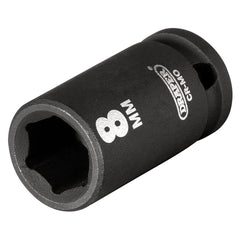Draper HI-TORQ® 6 Point Impact Socket, 1/4" Sq. Dr., 8mm  05012