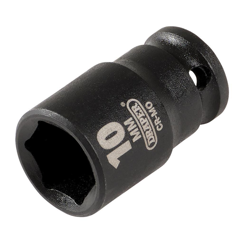 Draper HI-TORQ® 6 Point Impact Socket, 1/4" Sq. Dr., 10mm  05014