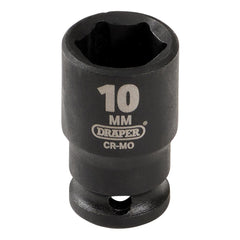 Draper HI-TORQ® 6 Point Impact Socket, 1/4" Sq. Dr., 10mm  05014