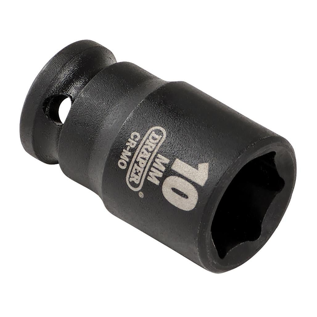Draper HI-TORQ® 6 Point Impact Socket, 1/4" Sq. Dr., 10mm  05014