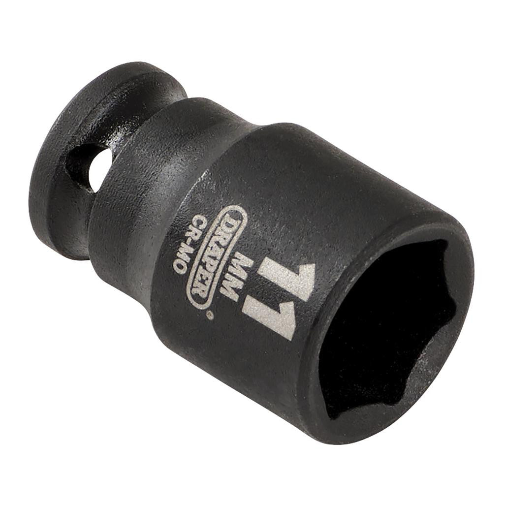 Draper HI-TORQ® 6 Point Impact Socket, 1/4" Sq. Dr., 11mm  05016