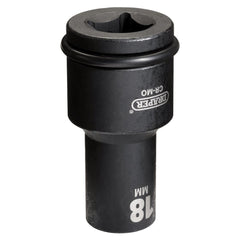 Draper Hi-TORQ® Deep Impact Socket, 3/4" Sq. Dr., 18mm  05050