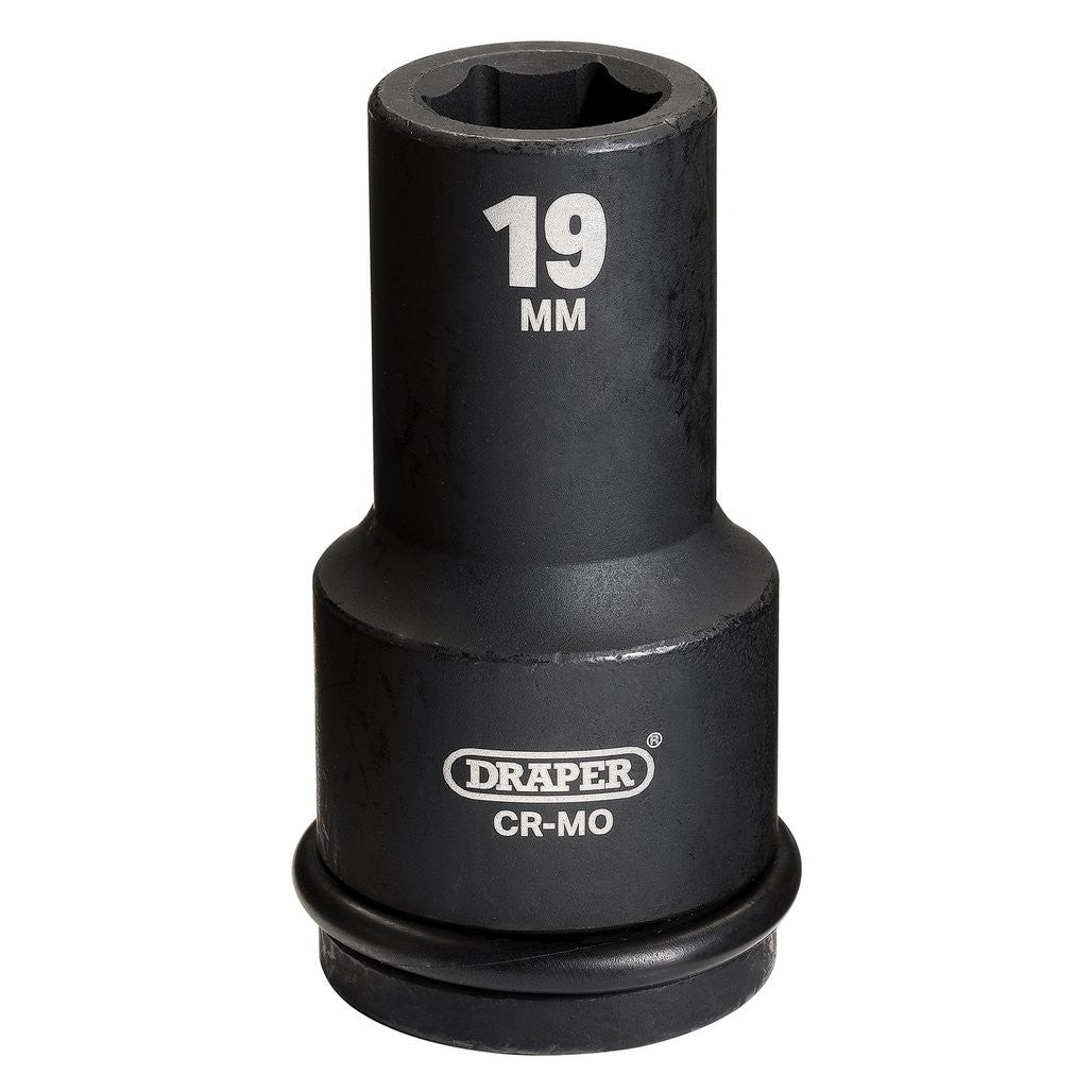 Draper Hi-TORQ® Deep Impact Socket, 3/4" Sq. Dr., 19mm  05051