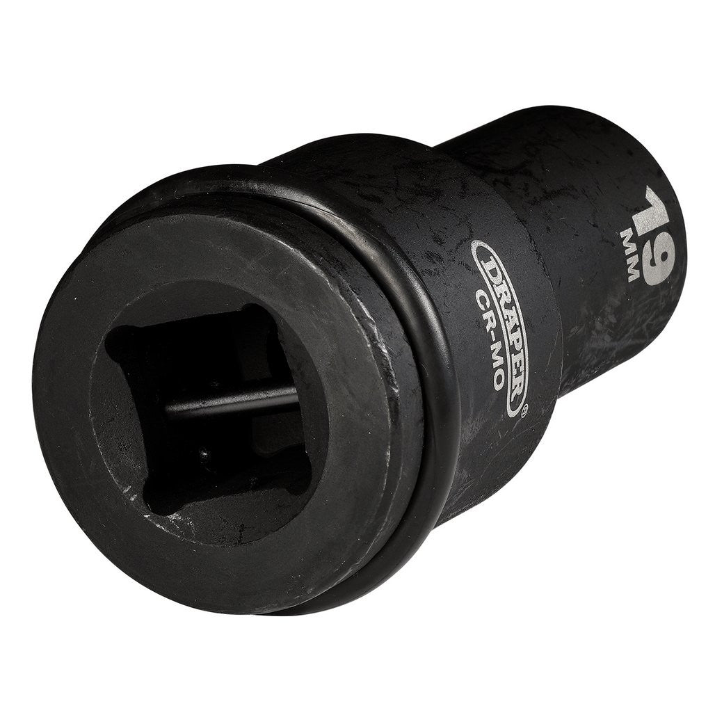 Draper Hi-TORQ® Deep Impact Socket, 3/4" Sq. Dr., 19mm  05051