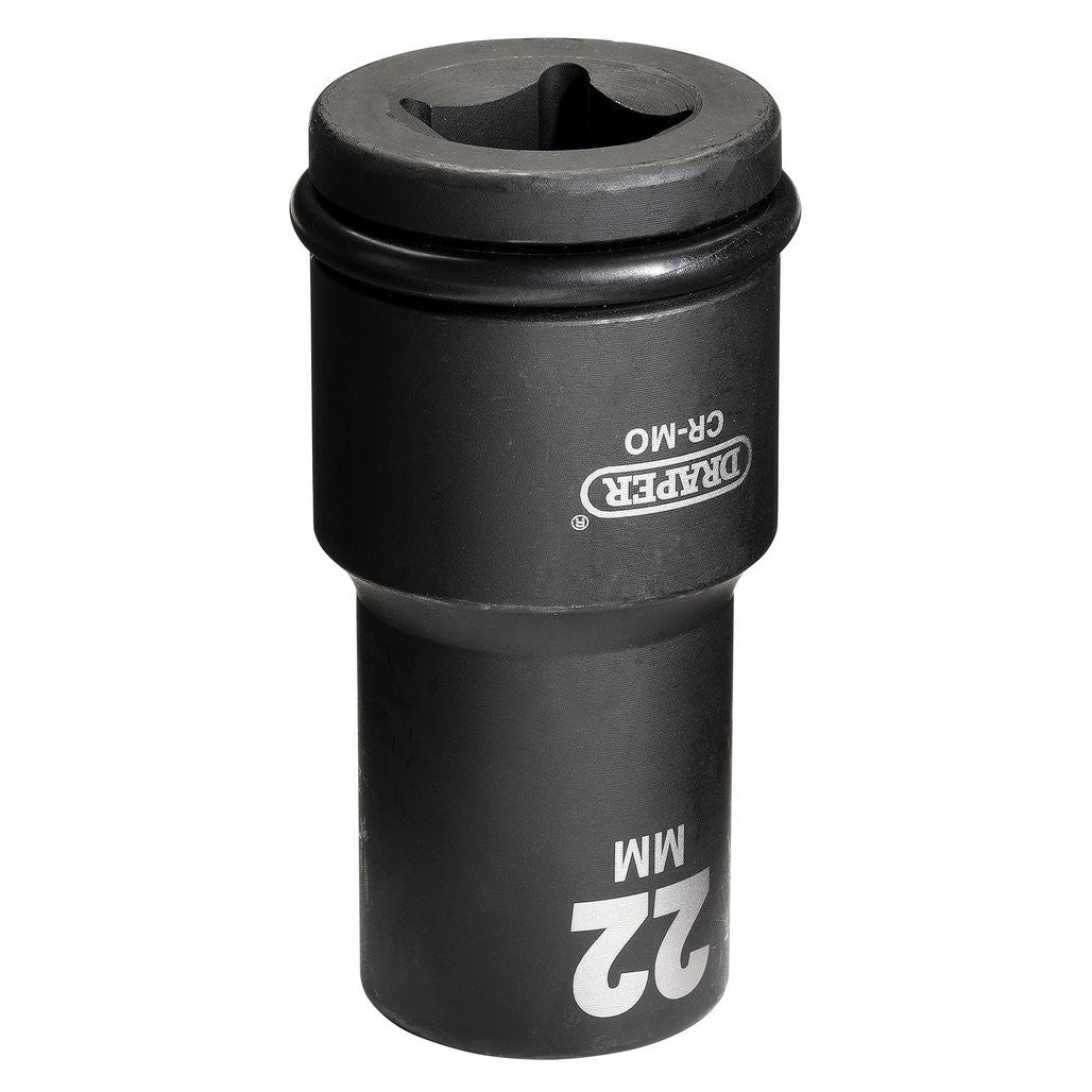 Draper Hi-TORQ® Deep Impact Socket, 3/4" Sq. Dr., 22mm  05054