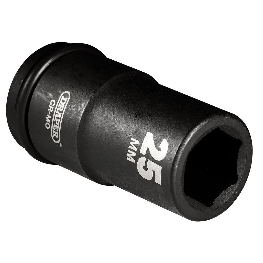 Draper Hi-TORQ® Deep Impact Socket, 3/4" Sq. Dr., 25mm  05057