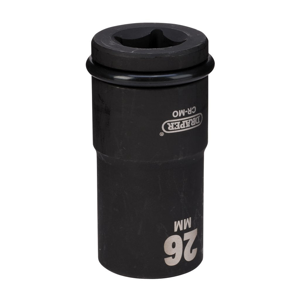Draper Hi-TORQ® Deep Impact Socket, 3/4" Sq. Dr., 26mm  05058
