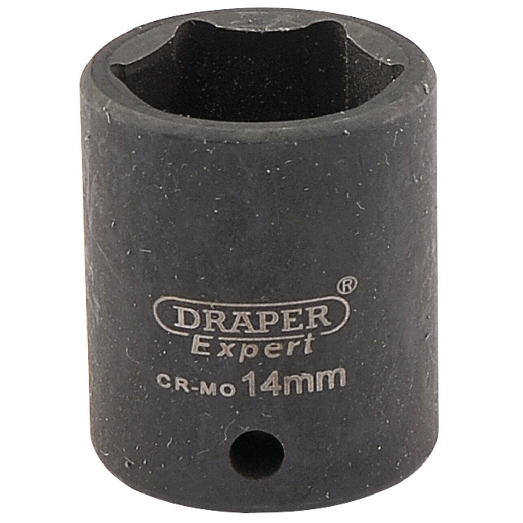 Draper HI-TORQ® 6 Point Impact Socket, 1/4" Sq. Dr., 14mm  05059