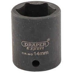 Draper HI-TORQ® 6 Point Impact Socket, 1/4" Sq. Dr., 14mm  05059