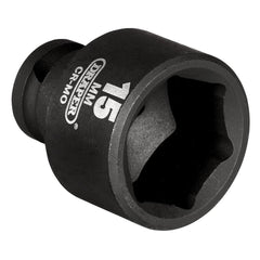 Draper HI-TORQ® 6 Point Impact Socket, 1/4" Sq. Dr., 15mm  05062
