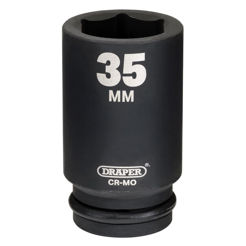 Draper Hi-TORQ® Deep Impact Socket, 3/4" Sq. Dr., 35mm  05066
