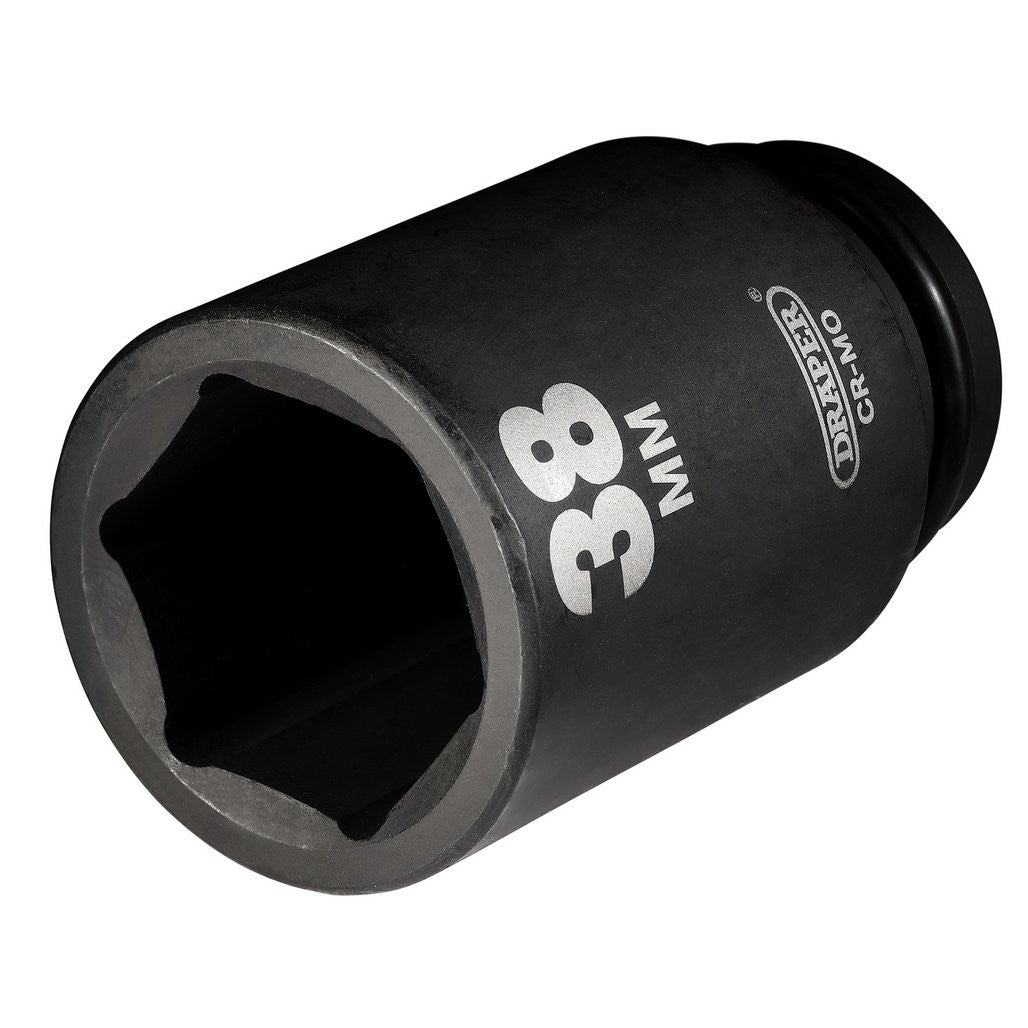 Draper Hi-TORQ® Deep Impact Socket, 3/4" Sq. Dr., 38mm  05069