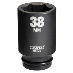 Draper Hi-TORQ® Deep Impact Socket, 3/4" Sq. Dr., 38mm  05069
