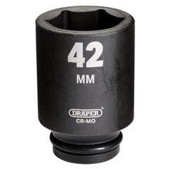 Draper Hi-TORQ® Deep Impact Socket, 3/4" Sq. Dr., 42mm  05073