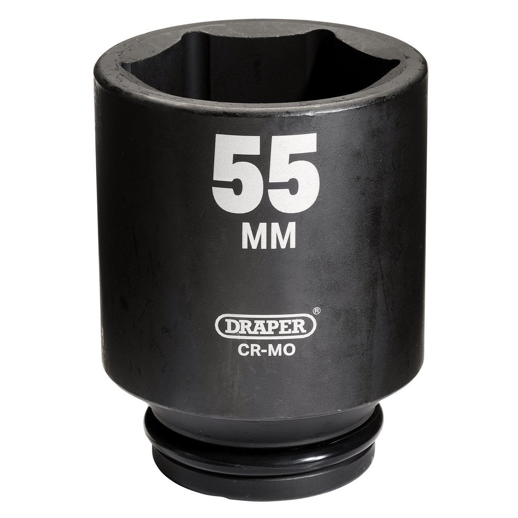 Draper Hi-TORQ® Deep Impact Socket, 3/4" Sq. Dr., 55mm  05085