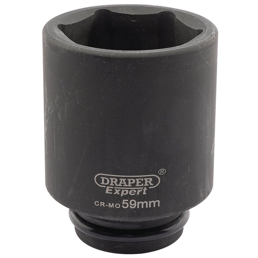Draper Expert HI-TORQ® 6 Point Deep Impact Socket, 3/4" Sq. Dr., 59mm  05087