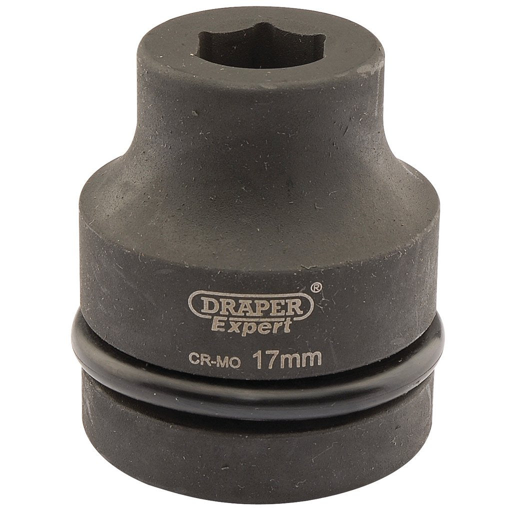 Draper Expert HI-TORQ®  6 Point Impact Socket, 1" Sq. Dr., 17mm  05098