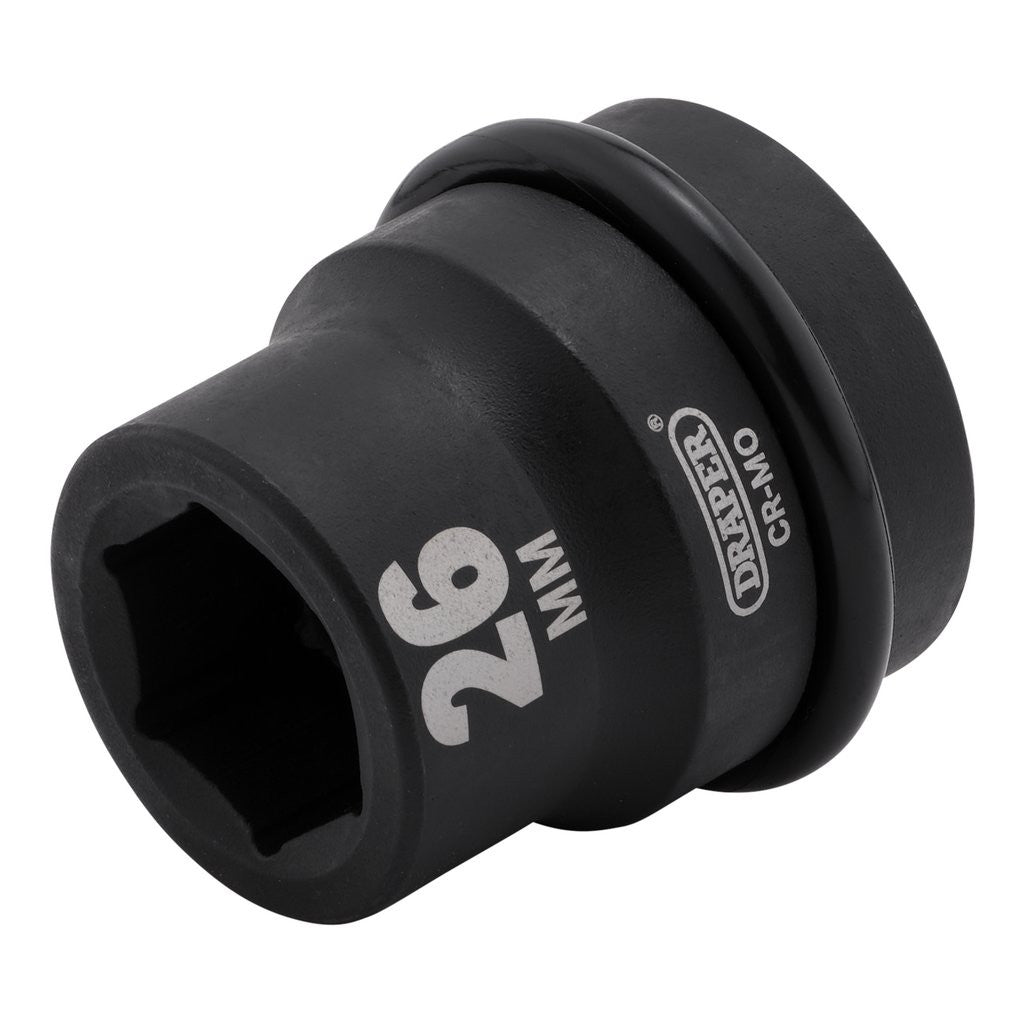 Draper Hi-TORQ® Impact Socket, 1" Sq. Dr., 26mm  05107