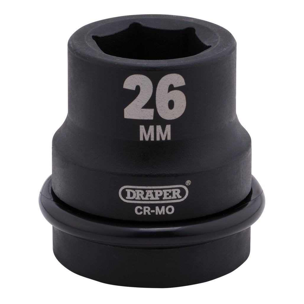 Draper Hi-TORQ® Impact Socket, 1" Sq. Dr., 26mm  05107