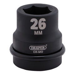 Draper Hi-TORQ® Impact Socket, 1" Sq. Dr., 26mm  05107