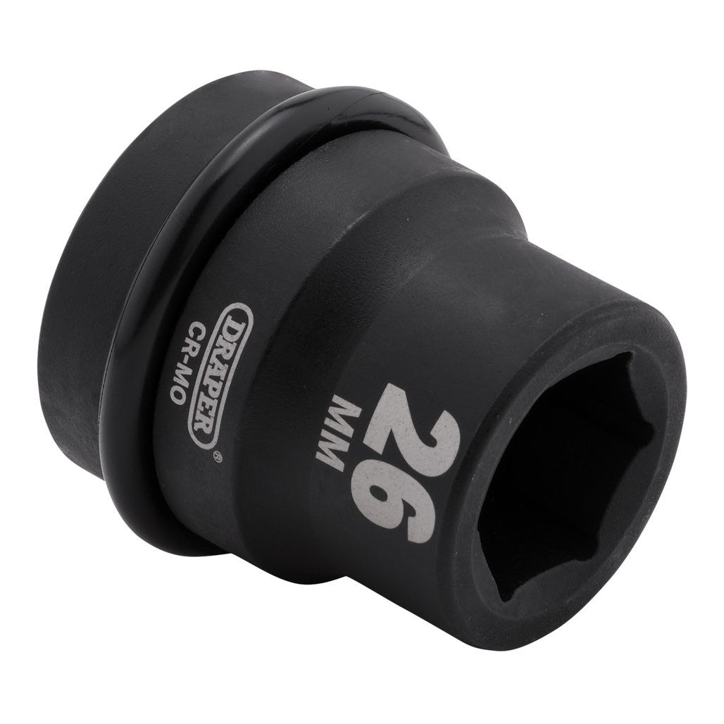 Draper Hi-TORQ® Impact Socket, 1" Sq. Dr., 26mm  05107