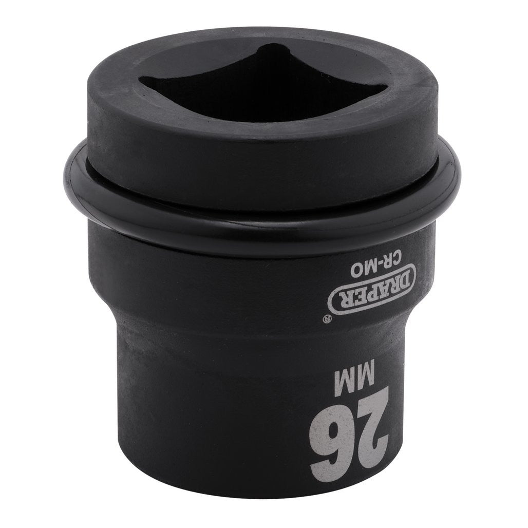 Draper Hi-TORQ® Impact Socket, 1" Sq. Dr., 26mm  05107