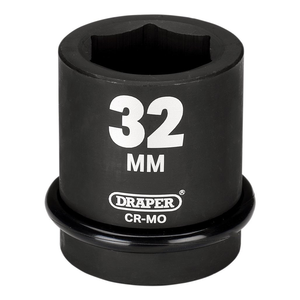 Draper HI-TORQ® 6 Point Impact Socket, 1" Sq. Dr., 32mm  05112