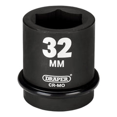 Draper HI-TORQ® 6 Point Impact Socket, 1" Sq. Dr., 32mm  05112