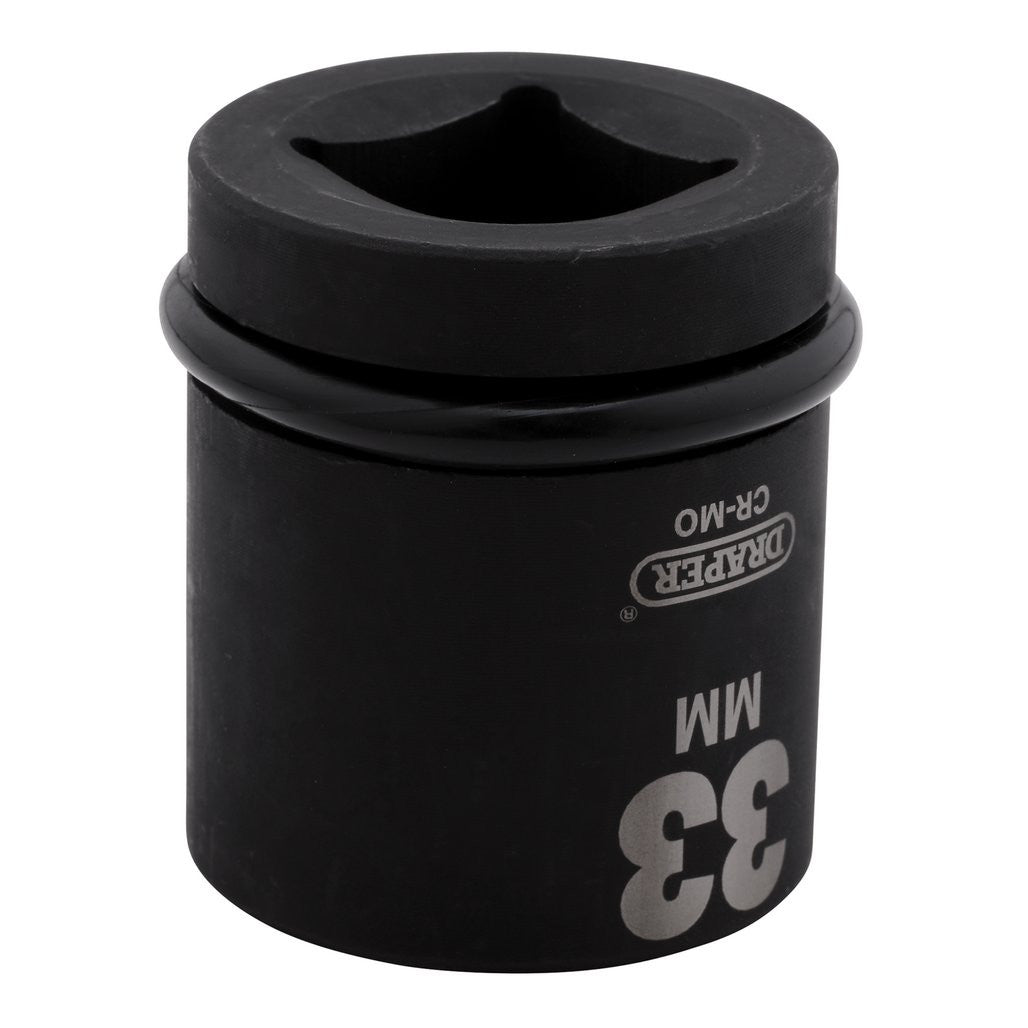 Draper Hi-TORQ® Impact Socket, 1" Sq. Dr., 33mm  05113