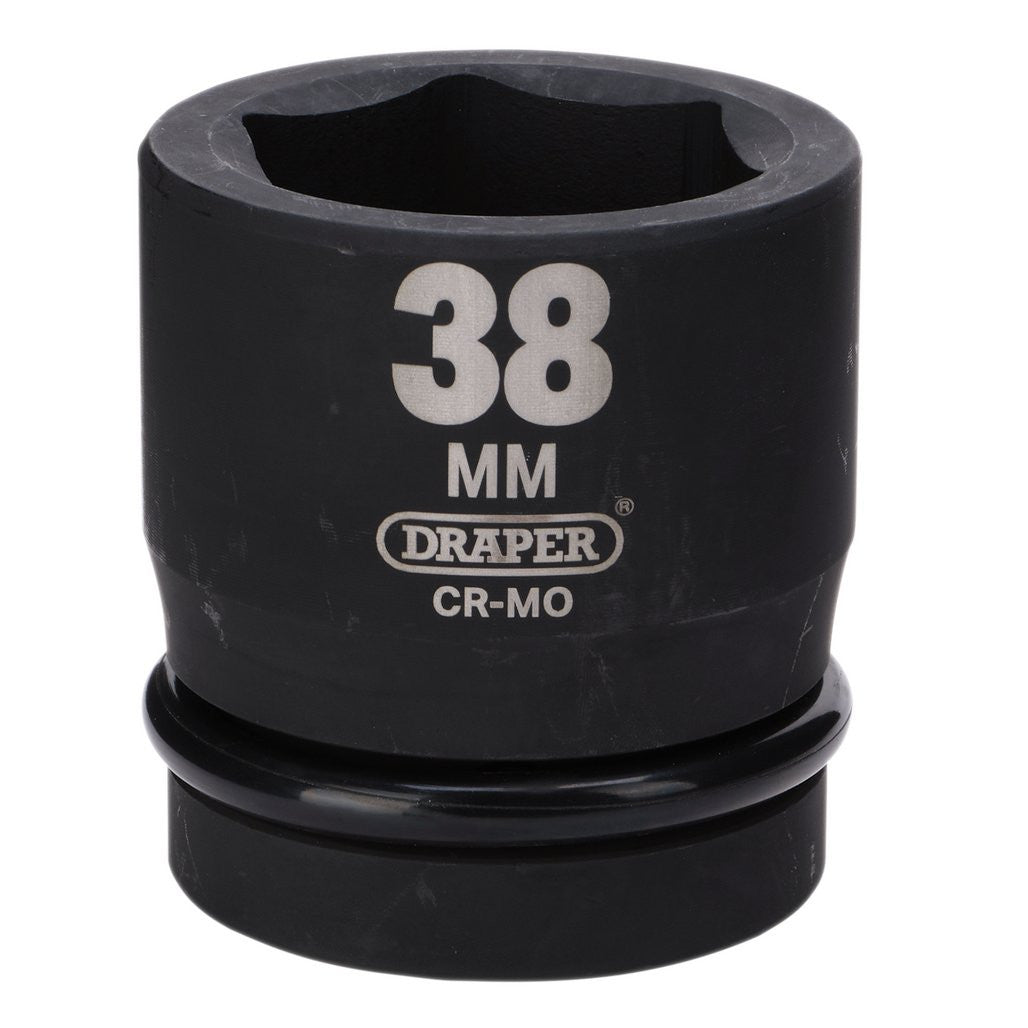 Draper Hi-TORQ® Impact Socket, 1" Sq. Dr., 38mm  05118