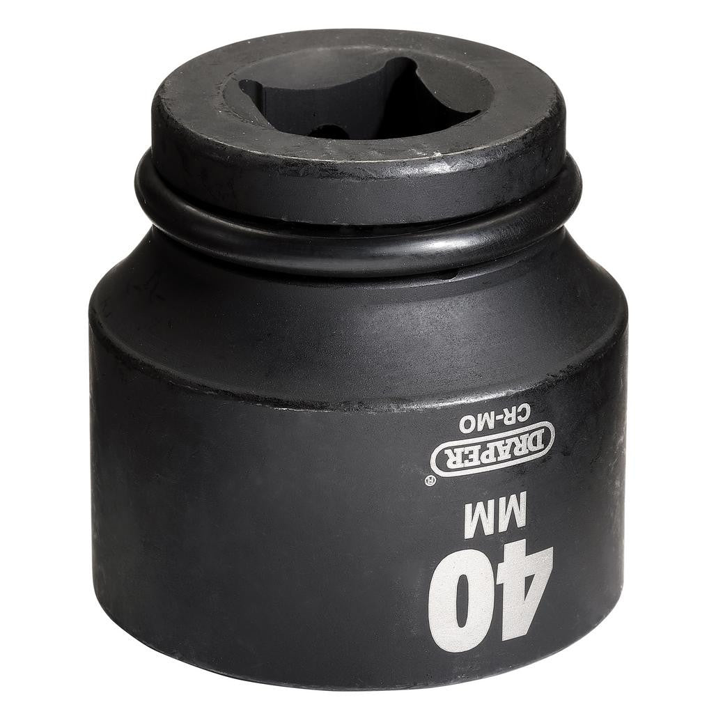 Draper Hi-TORQ® Impact Socket, 1" Sq. Dr., 40mm  05120