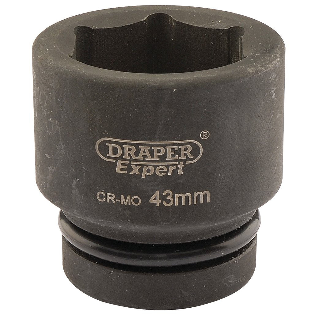Draper Expert HI-TORQ® 6 Point Impact Socket, 1" Sq. Dr., 43mm  05123